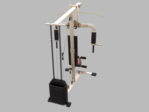 multi home gym machine Model 3D