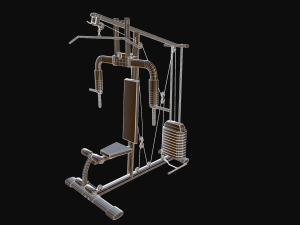multi home gym machine Model 3D