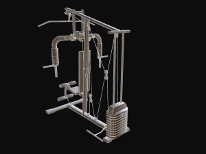 multi home gym machine 3D Model