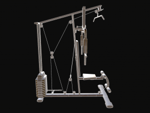 multi home gym machine Model 3D