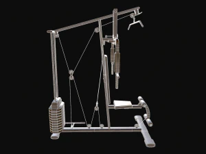 multi home gym machine 3D Model
