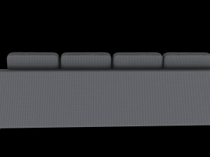 l-shaped sofa 3D Model