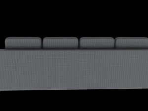 l-shaped sofa 3D Model