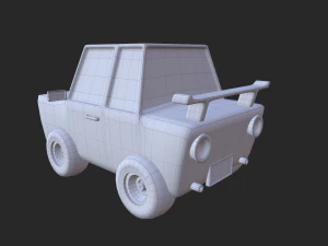 toy car lowpoly 3D Model