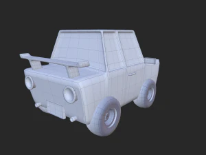 toy car lowpoly 3D Model