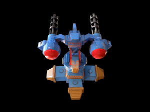 Gatling Turret Modello 3D
