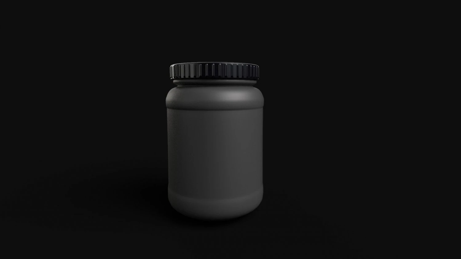 Plastic Bottle Container 3D Model .c4d .max .obj .3ds .fbx .stl .blend 