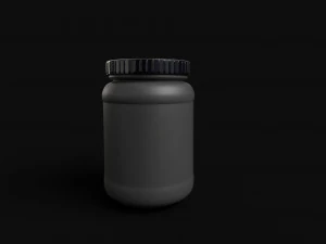 플라스틱 병 용기 3D 모델