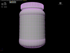Plastic Bottle Container 3D Model
