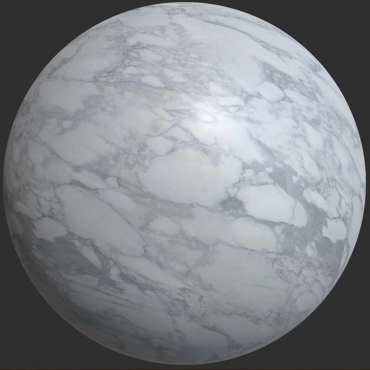 White Grey Marbel Seamless 4k Pbr Texture CG Textures .c4d .max .obj .3ds .fbx .stl .blend
