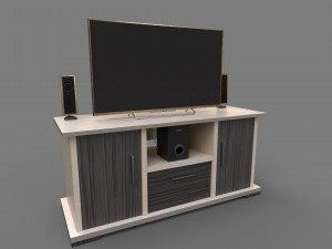 Multimedia Setup 3D Model