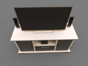 Multimedia Setup 3D Model