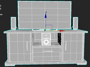 Multimedia Setup 3D Model