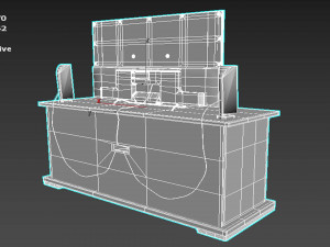 Multimedia Setup 3D Model