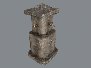 Multiple Drinking Water Taps 3D Model