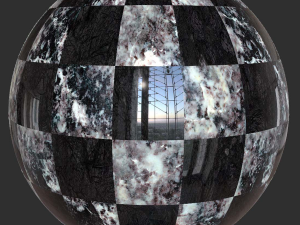 Classic Black and White Marble Checker 4k Pbr Texture CG Textures