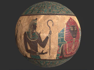 Ancient Egypt Wall Pbr 4k Texture CG Textures