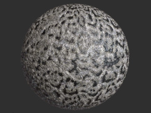 Snow leopard Fur Pbr 4k Texture CG Textures