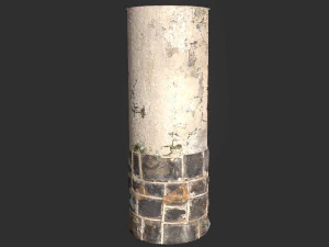 Old damaged Pillar Pbr 4k Texture CG Textures