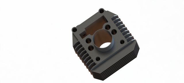 cylinder block product model Model do druku 3D .c4d .max .obj .3ds .fbx .stl .blend