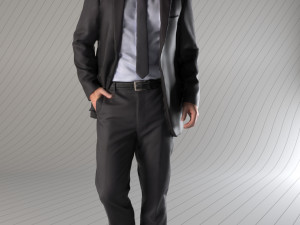 man in taksido suit 3D Модель