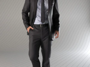 pria berjas taksido Model 3D