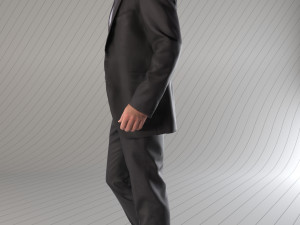 man in taksido suit 3D 模型