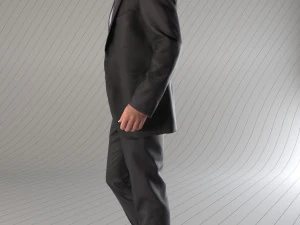 man in taksido suit 3D Model