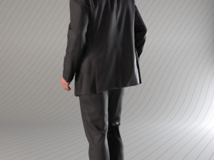 man in taksido suit 3D 模型