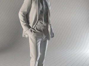 man in taksido suit 3D Model