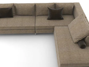 sofa masa kini Model 3D