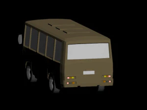 bus paz 3D Model