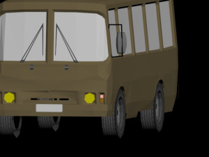 bus paz 3D Model