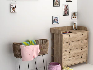 desk baby 3D Model