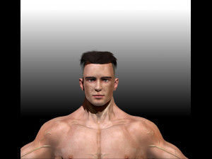 super realistic man 3D Model