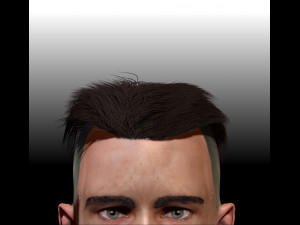 super realistic man Model 3D
