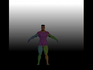 super realistic man 3D Model