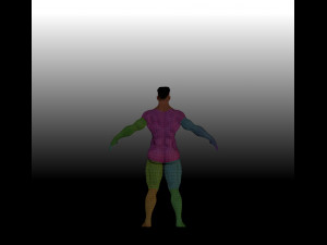 super realistic man Model 3D