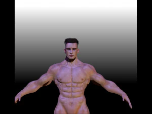super realistic man 3D Model