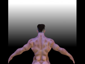 super realistic man Model 3D