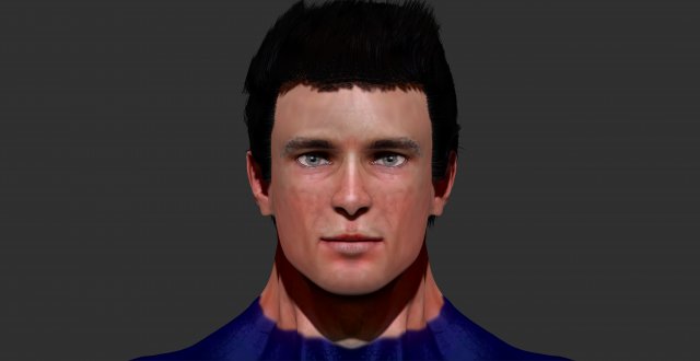 superman 3D Модель .c4d .max .obj .3ds .fbx .stl .blend 