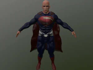 superman 3D Model