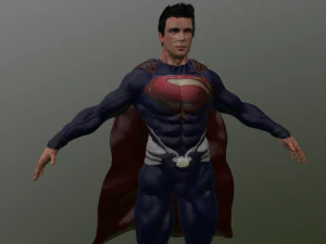 superman 3D Model