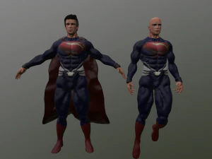 superman 3D Model