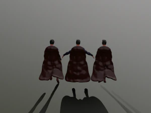 superman 3D Model