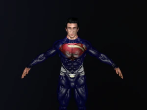 superman 3D Model
