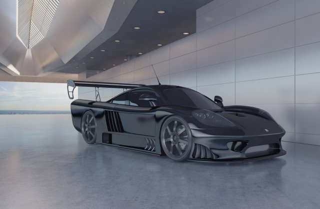 saleen s7 3D Model .c4d .max .obj .3ds .fbx .stl .blend 