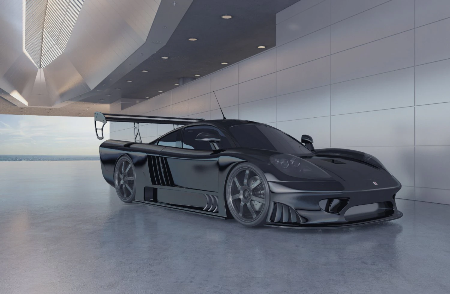 saleen s7 3D Model .c4d .max .obj .3ds .fbx .stl .blend 
