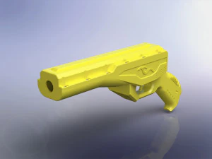 Lasertag pistol 3D Print Model