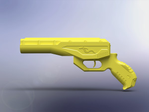 Lasertag pistol 3D 打印模型